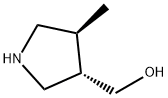 ((3S,4S)-4-METHYLPYRROLIDIN-4-YL)METHANOL,1279034-51-3,结构式