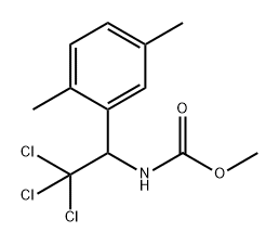 Carbamic acid, [2,2,2-trichloro-1-(2,5-dimethylphenyl)ethyl]-, methyl ester (9CI)