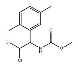 Carbamic acid, [2,2-dichloro-1-(2,5-dimethylphenyl)ethyl]-, methyl ester (9CI)