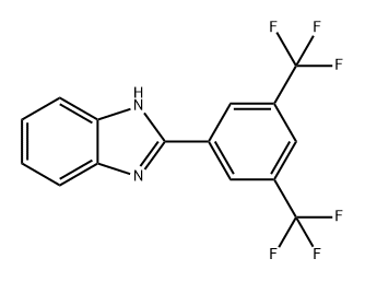 3,5-双三氟甲基苯并咪唑 结构式
