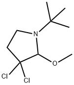 Pyrrolidine, 3,3-dichloro-1-(1,1-dimethylethyl)-2-methoxy-