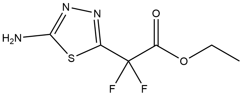 Ethyl 5-amino-α,α-difluoro-1,3,4-thiadiazole-2-acetate|2-(5-氨基-1,3,4-噻二唑-2-基)-2,2-二氟乙酸乙酯