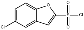 5-chloro-1-benzofuran-2-sulfonyl chloride Structure