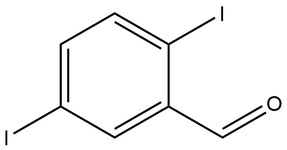 2,5-Diiodobenzaldehyde Structure