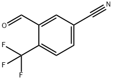 5-Cyano-2-(trifluoromethyl)benzaldehyde,1289065-37-7,结构式