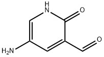 5-Amino-2-hydroxynicotinaldehyde Struktur