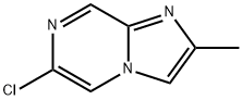 6-氯-2-甲基咪唑并[1,2-A]吡嗪, 1289151-28-5, 结构式