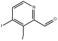2-Pyridinecarboxaldehyde, 3-fluoro-4-iodo- Struktur