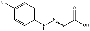 ACETIC ACID, 2-[2-(4-CHLOROPHENYL)HYDRAZINYLIDENE]- 结构式