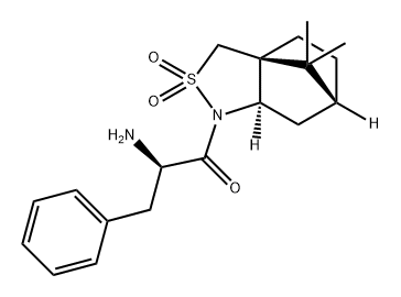 1-Propanone, 2-amino-3-phenyl-1-[(3aS,6R,7aR)-tetrahydro-8,8-dimethyl-2,2-dioxido-3H-3a,6-methano-2,1-benzisothiazol-1(4H)-yl]-, (2R)-