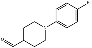 1-(4-bromophenyl)piperidine-4-carbaldehyde Structure