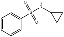 N-cyclopropylbenzenesulfonamide Structure
