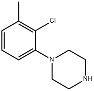 Piperazine, 1-(2-chloro-3-methylphenyl)- Structure
