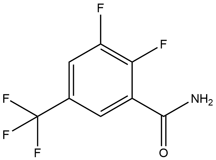 Benzamide, 2,3-difluoro-5-(trifluoromethyl)- Structure