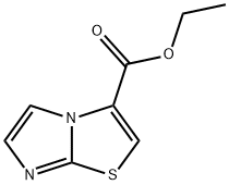 Imidazo[2,1-b]thiazole-3-carboxylic acid, ethyl ester Structure