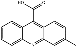 9-Acridinecarboxylic acid, 3-methyl- Structure
