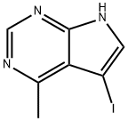 5-碘-4-甲基-7H-吡咯并[2,3-D]嘧啶,1303426-83-6,结构式