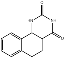 Benzo[h]quinazoline-2,4(1H,3H)-dione, 4a,5,6,10b-tetrahydro- Structure