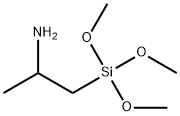 2-Propanamine, 1-(trimethoxysilyl)- Structure