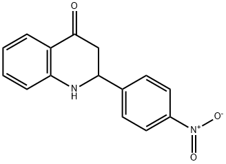 4(1H)-Quinolinone, 2,3-dihydro-2-(4-nitrophenyl)- 结构式