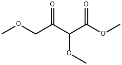 Butanoic acid, 2,4-dimethoxy-3-oxo-, methyl ester Struktur