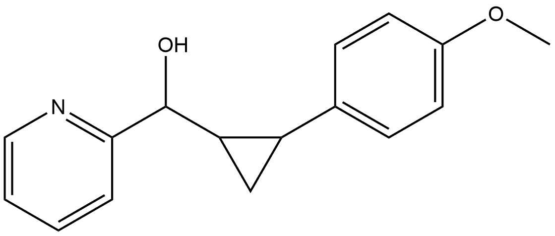 2-Pyridinemethanol, α-[2-(4-methoxyphenyl)cyclopropyl]-