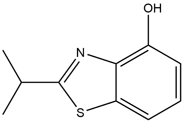 2-(1-Methylethyl)-4-benzothiazolol 结构式