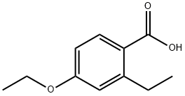 4-Ethoxy-2-ethylbenzoic acid 结构式