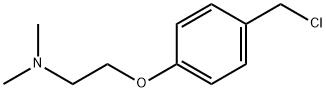 Ethanamine, 2-[4-(chloromethyl)phenoxy]-N,N-dimethyl- Structure