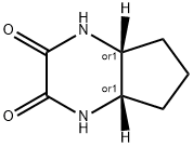 rac-(4aR,7aS)-octahydro-1H-cyclopenta[b]pyrazine-2,3-dione, cis,1310377-64-0,结构式