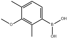 (3-Methoxy-2,4-dimethylphenyl)boronic acid Struktur