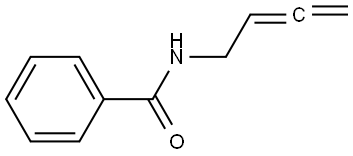 Benzamide, N-2,3-butadien-1-yl- Structure