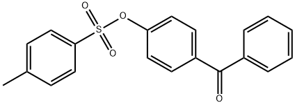 Methanone, [4-[[(4-methylphenyl)sulfonyl]oxy]phenyl]phenyl- Struktur