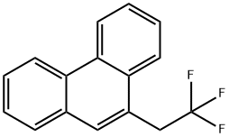 9-(2,2,2-TRIFLUOROETHYL)PHENANTHRENE 结构式