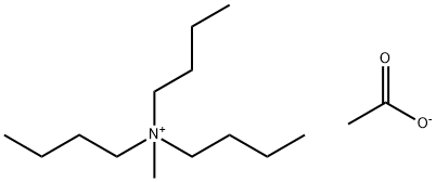 1-Butanaminium, N,N-dibutyl-N-methyl-, acetate (1:1) Structure