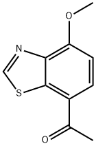 1-(4-methoxy-1,3-benzothiazol-7-yl)ethan-1-one Structure