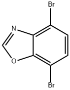 Benzoxazole, 4,7-dibromo- 结构式