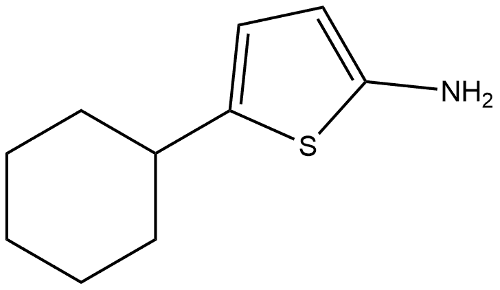 5-Cyclohexyl-2-thiophenamine Structure