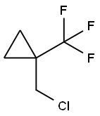 1-(氯甲基)-1-(三氟甲基)环丙烷, 1314396-71-8, 结构式