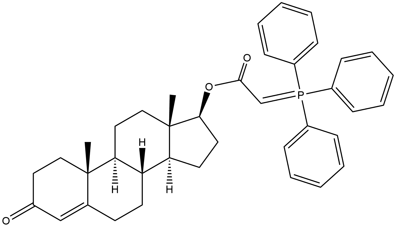 Androst-4-en-3-one, 17-[[(triphenylphosphoranylidene)acetyl]oxy]-, (17β)- (9CI)