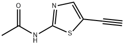 Acetamide, N-(5-ethynyl-2-thiazolyl)- Structure