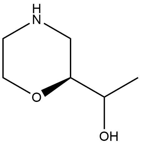 2-Morpholinemethanol, α-methyl-,(2S)- Struktur