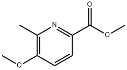 5-甲氧基-6-甲基吡啶甲酸甲酯,1315361-24-0,结构式