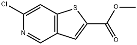 Thieno[3,2-c]pyridine-2-carboxylic acid, 6-chloro-, methyl ester|6-氯噻吩并[3,2-C]吡啶-2-羧酸甲酯