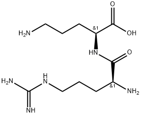 N-L-鸟氨酸-L-精氨酸, 131620-35-4, 结构式