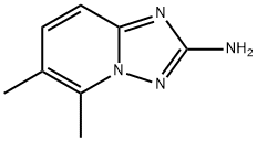 5,6-dimethyl-[1,2,4]triazolo[1,5-a]pyridin-2-amine Struktur