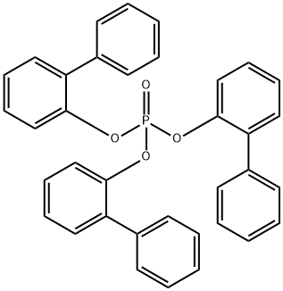 Tris(2-biphenyl) phosphate Structure