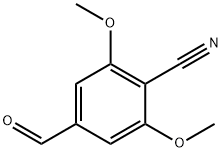 Benzonitrile, 4-formyl-2,6-dimethoxy- Struktur
