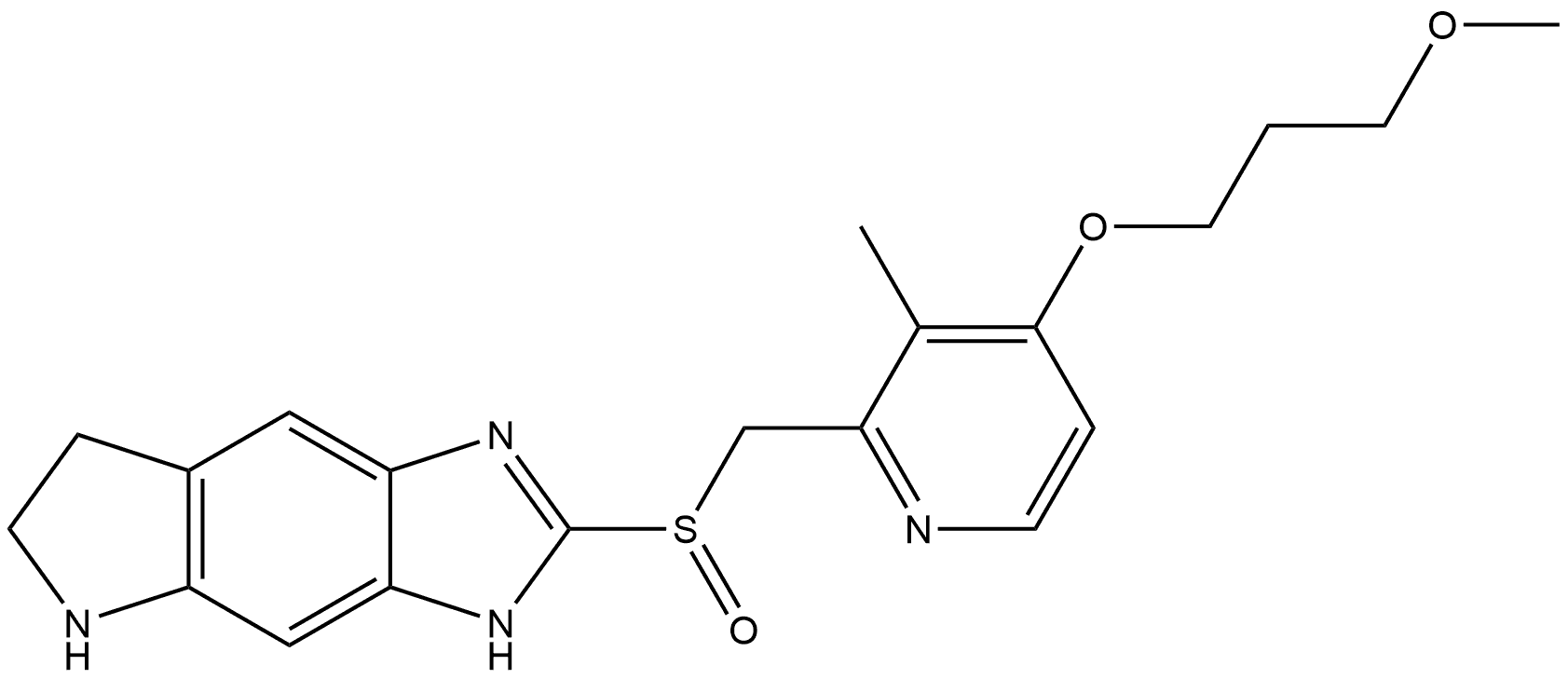 安奈拉唑杂质15 结构式