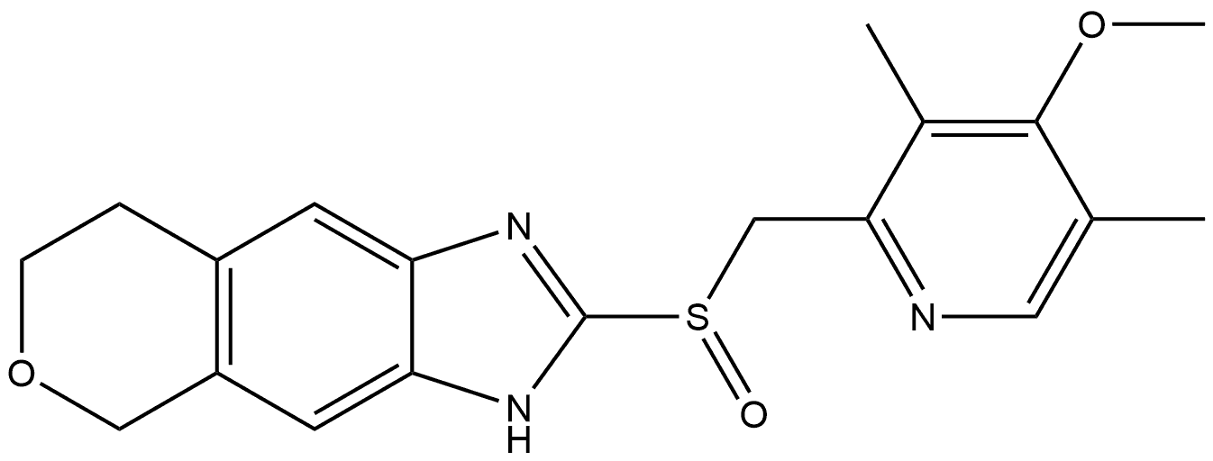 Anaprazole Impurity 23 Struktur